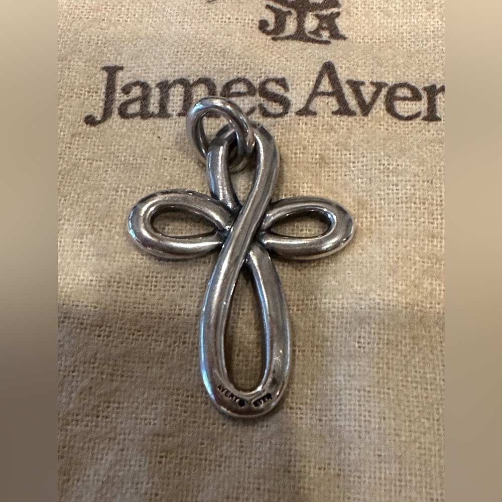 Retired James Avery Eternal Loop Cross Pendant - image 7